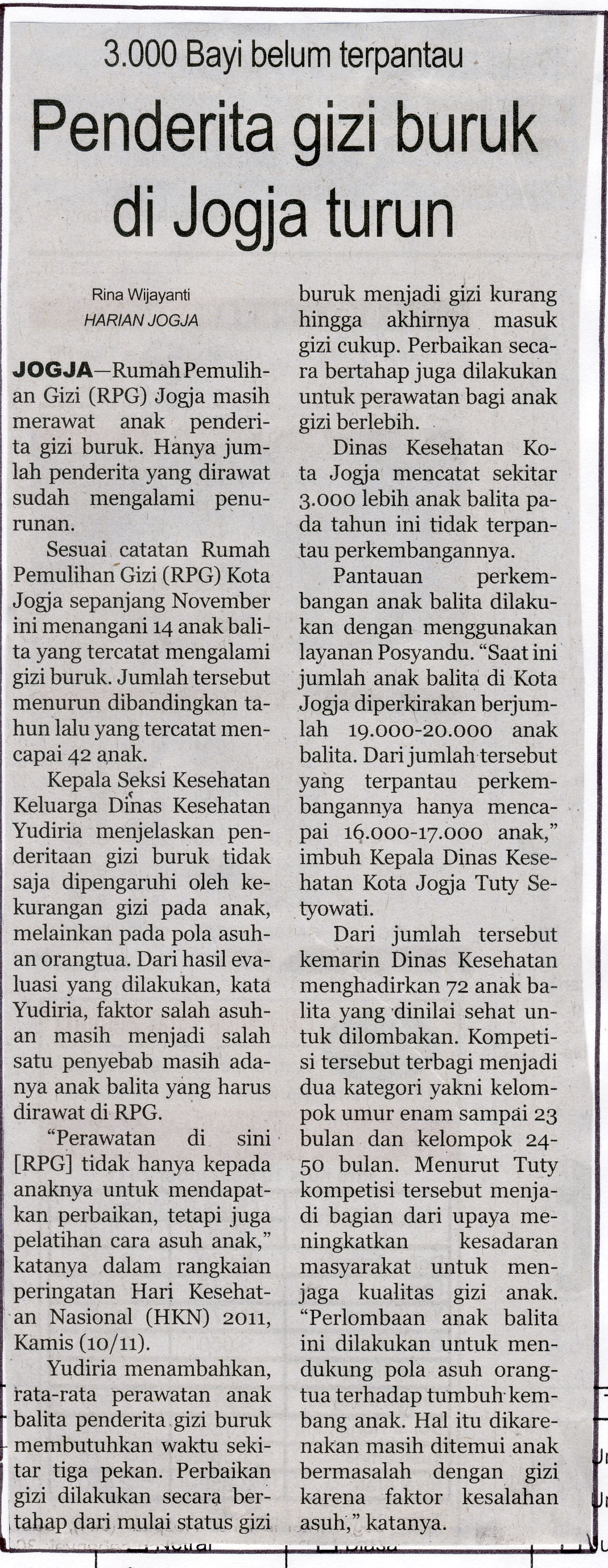 Kliping jogja terbaru